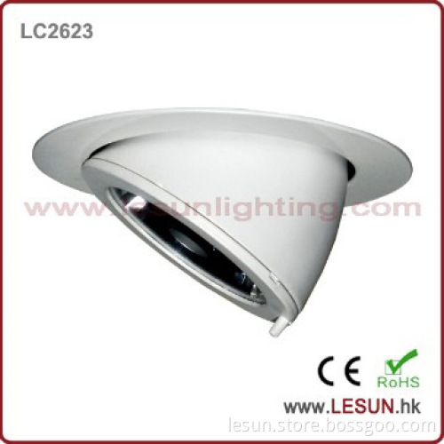 White housing 35W rotating G12 metal halide ceiling lights LC2623